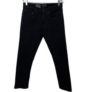 Steve’s Jeans Black 30x30 Slim Fit Stretch Denium Comfort Grunge Goth New Gift